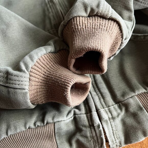 Carhartt vintage olive green jacket 4T - Picture 8 of 11